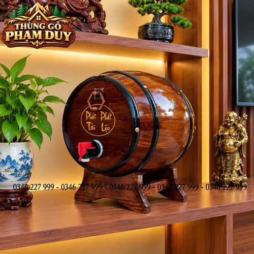 bom chân đựng rượu vang 5L