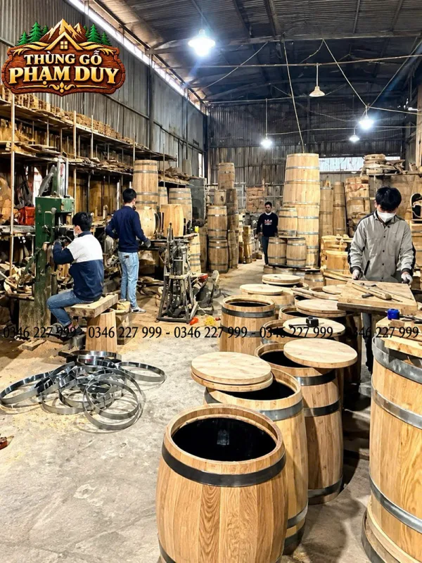 xưởng sản xuất bom rượu